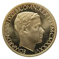 Fantasy Coin - Edward VIII `Wreath` Crown, Trial