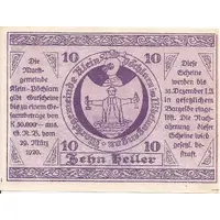 10 Heller Klein-Pöchlarn