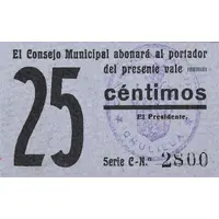 25 Céntimos Chulilla