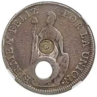 8 Reales Type I Countermark