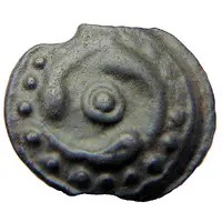 Potin with three fishes