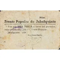 1 Peseta Jabalquinto