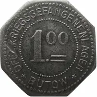 1 Mark - Bütow Offz. Kriegsgefangenenlager