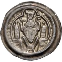 Denier Bracteate - Adelhog of Dorstadt