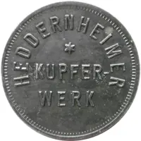 2 Pfennig - Heddernheim Kupfer Werk