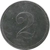 2 Pfennig - Heddernheim Kupfer Werk