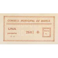 1 Peseta Marçà
