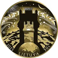 50 Euros Mikalojus Konstantinas Čiurlionis