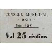 25 Céntimos Bot
