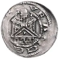 1 Pfennig - Sophia of Brabant