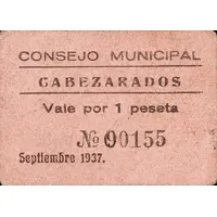 1 Peseta Cabezarados