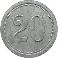 20 Pfennig - Pforzheim Kollmar and Jourdan AG