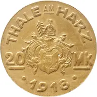 20 Mark - Thale am Harz