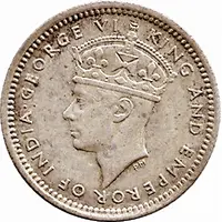 5 Cents - George VI