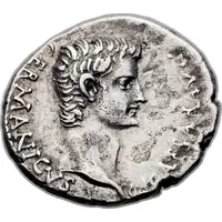 Drachm - Caligula IMPERATOR PONT MAX AVG TR POT