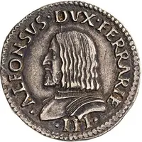 1 Testone - Alfonso I