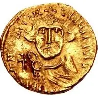 1 Solidus In the name of Constans II, Spoleto, without symbol