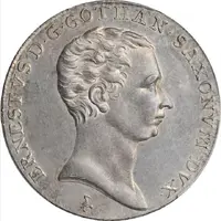 1 Thaler - Ernest II Louis