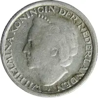1/10 Gulden - Wilhelmina