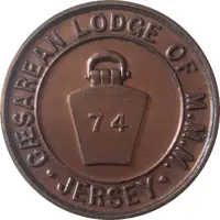 1 Penny Caesarean Lodge of Mark Master Masons