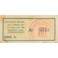 2 Pesetas Cornudella de Montsant