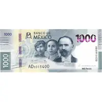 1000 Pesos