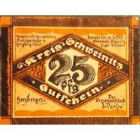 25 Pfennig Kreissparkasse Herzberg, without date