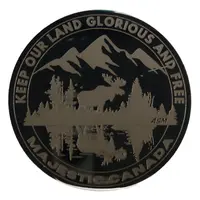 Medal - Canada Pride Keep Our Land Glorious And Free: Quarter