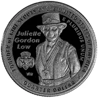 1/4 Dollar 'Washington Quarter' Juliette Gordon Low