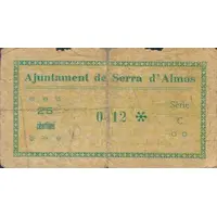 25 Céntimos Serra d'Almos
