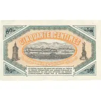 50 Centimes - Chambre de Commerce de Toulon et du Var