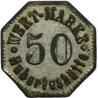 50 Pfennig - Hohenlinde Hubertushütte