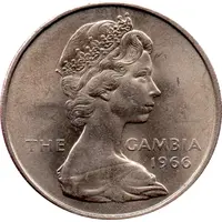 1 Shilling - Elizabeth II 2nd portrait