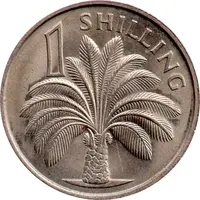 1 Shilling - Elizabeth II 2nd portrait