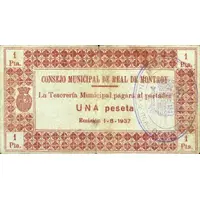 1 Peseta Real de Montroy