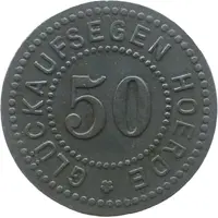 50 Pfennigs - Hörde Glückaufsegen