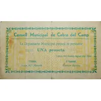 1 Peseta Cabra del Camp
