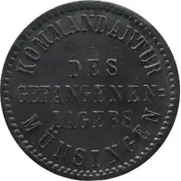 5 Pfennig - Münsingen Kommandantur des Gefangenen Lagers