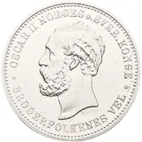 2 Kroner 1887 Replica
