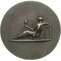 Award medal Teaching institute of the Royal Museum of Decorative Arts Berlin
