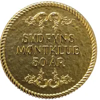 Sydfyns Møntklub 50 År Brass