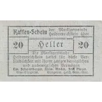 20 Heller Heidenreichstein