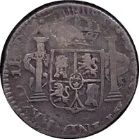 1 Real - Fernando VII Durango - Royalist coinage