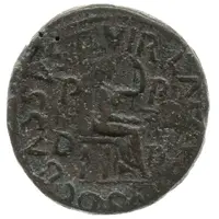 Æ23 - Tiberius L A FAVSTVS D C BASSVS IIVIR P P D D