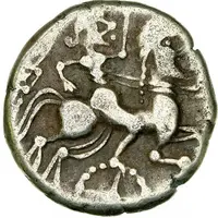 Silver Stater with wheel