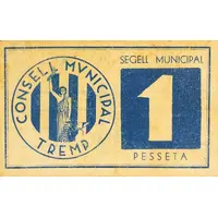 1 Peseta Tremp