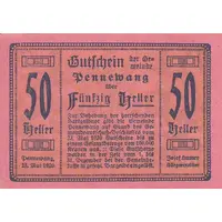 50 Heller Pennewang