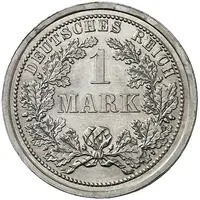 1 Mark - Wilhelm I, Frederick III and Wilhelm II Pattern