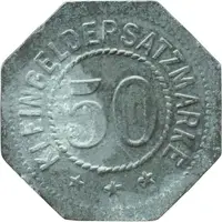 50 Pfennigs - Hamburg Rudolf Neugebauer and Co