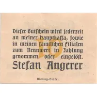 10 Pfennig Stefan Angerer